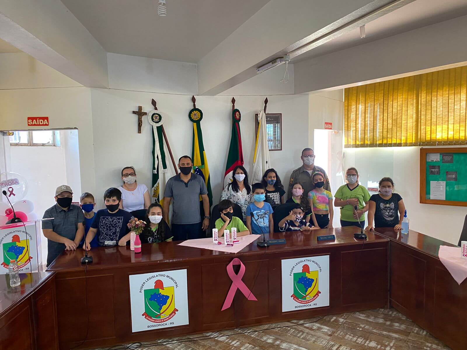 Câmara de Vereadores recebe a visita dos alunos do 4° ano da escola EEEF Profª Haidée Nascimento